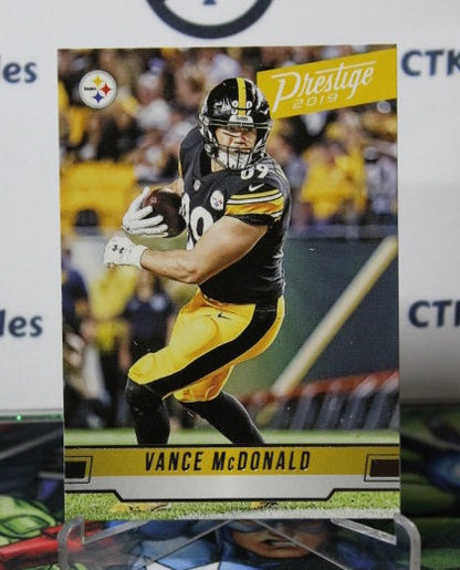 2019  PANINI PRESTIGE VANCE McDONALD # 60  NFL PITTSBURGH STEELERS GRIDIRON  CARD