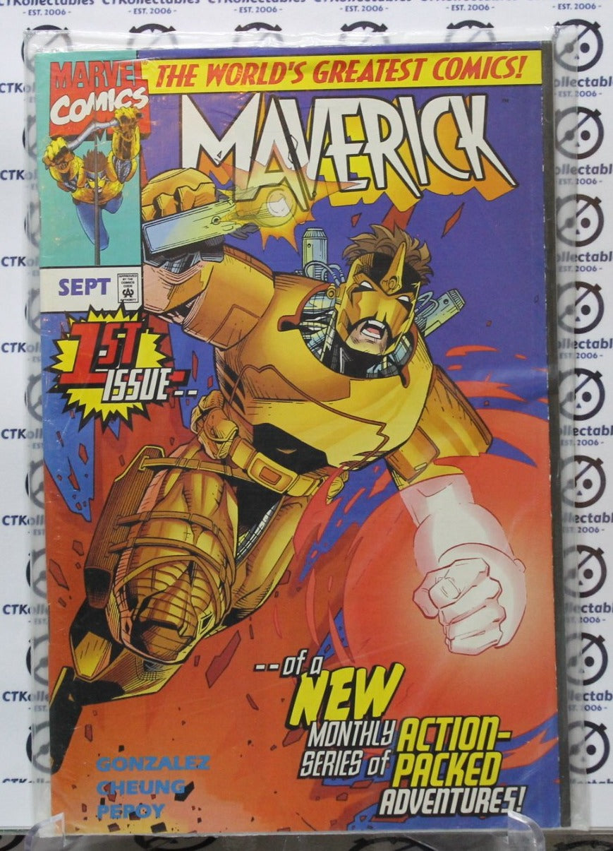 MAVERICK # 1  MARVEL FACTORY SEALED 1st ISSUE NM COMIC BOOK 1997