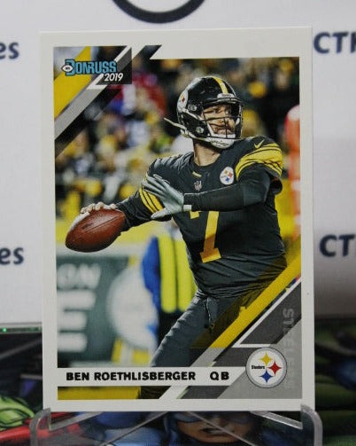 2019 PANINI DONRUSS BEN ROETHLISBERGER # 210 NFL PITTSBURGH STEELERS GRIDIRON  CARD