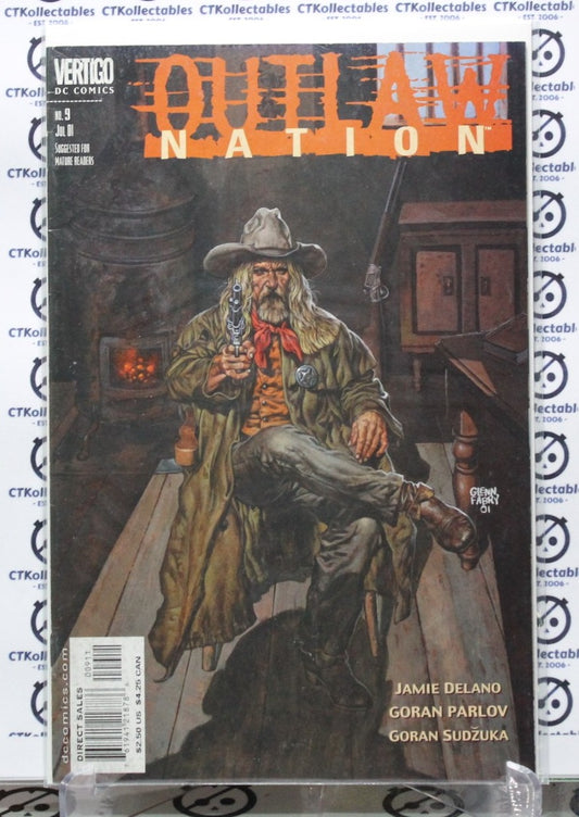 OUTLAW NATION # 9 VERTIGO DC  VF COLLECTABLE COMIC BOOK
