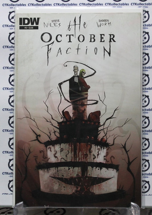 THE OCTOBER FACTION # 6 NM / VF IDW COLLECTABLE COMIC BOOK HORROR