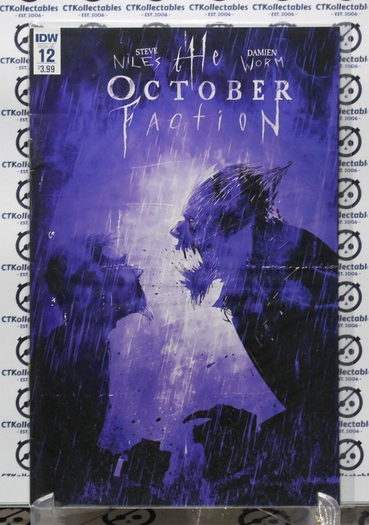 THE OCTOBER FACTION # 12 VF IDW COLLECTABLE COMIC BOOK HORROR