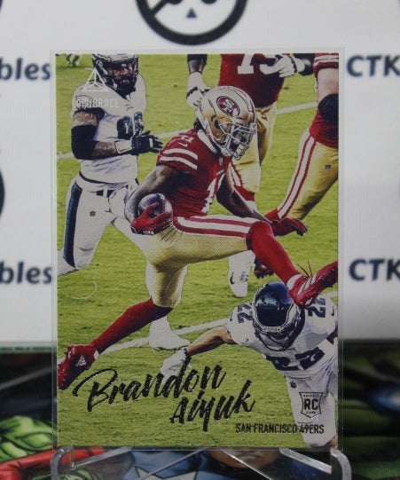 2020 PANINI CHRONICLES LUMINANCE BRANDON AIYUK # 219 ROOKIE  NFL SAN FRANCISCO 49ERS GRIDIRON  CARD