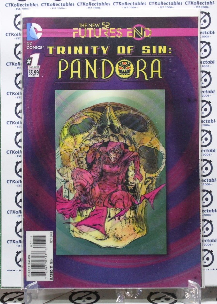 TRINITY OF SIN: PANDORA # 1 NM DC COMICS 3D VARIANT MATURE COMIC BOOK 2014