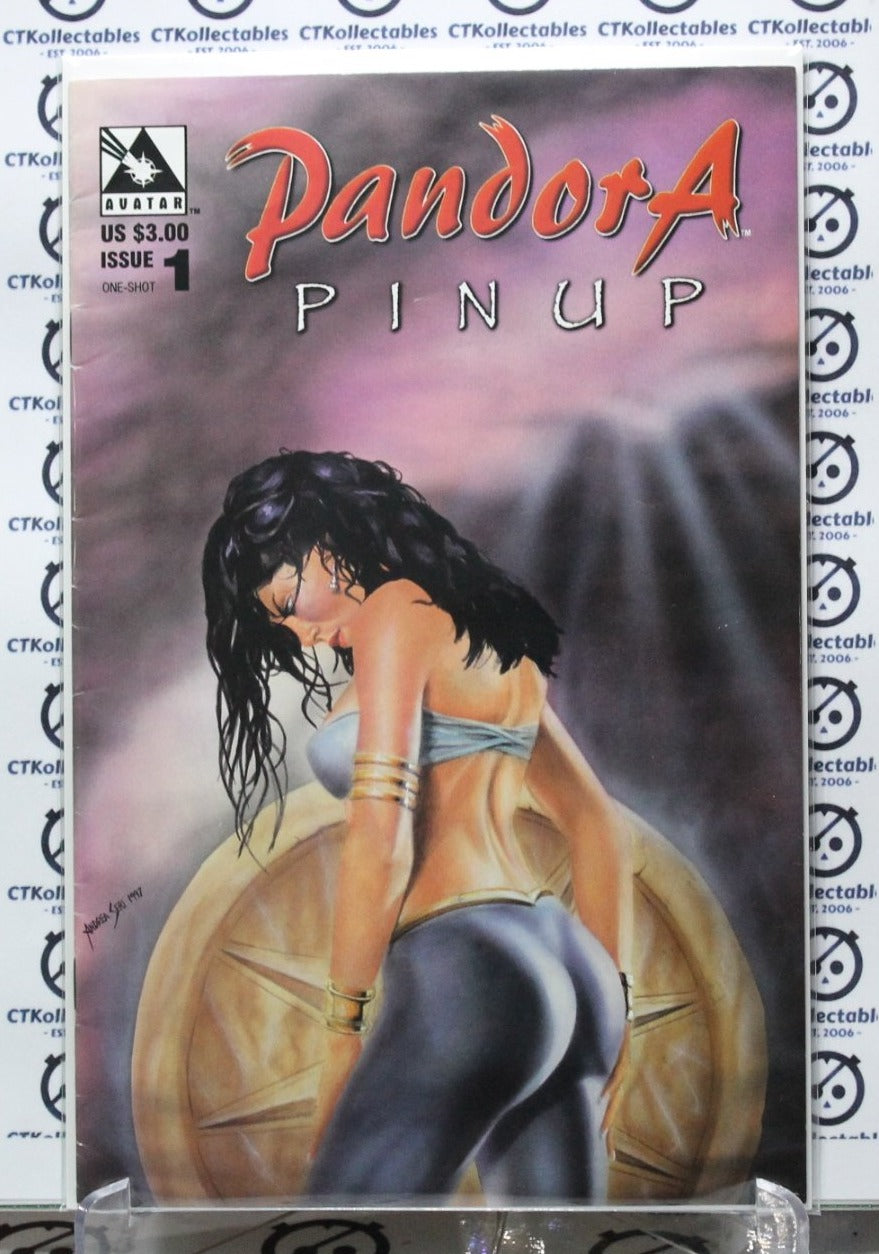 PANDORA # 1 PIN UP  F/VF AVATAR COMICS MATURE SEXY COMIC BOOK 1997