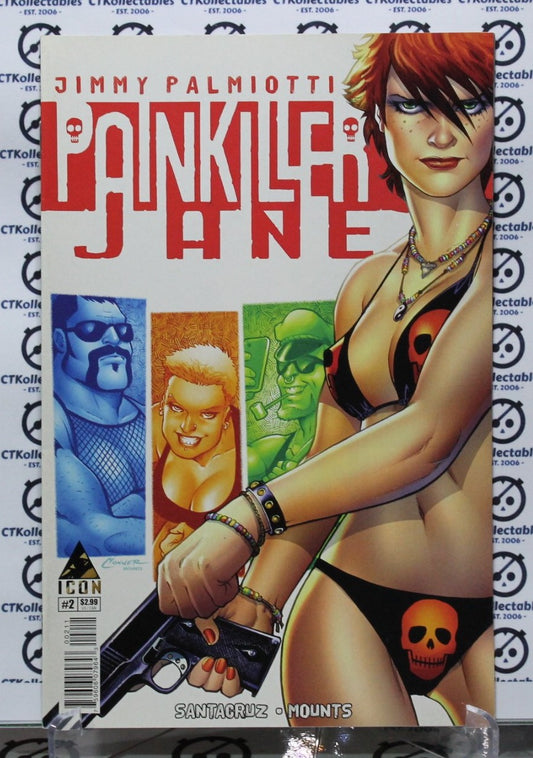 PAINKILLER JANE # 2 THE PRICE OF FREEDOM NM ICON COMICS MATURE COMIC BOOK 2013