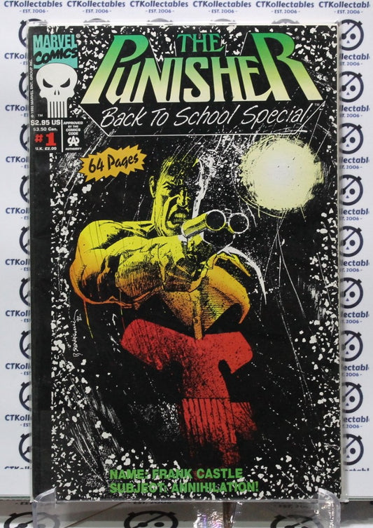 THE PUNISHER  # 1 BACK TO SCHOOL SPECIAL NM MARVEL 1992