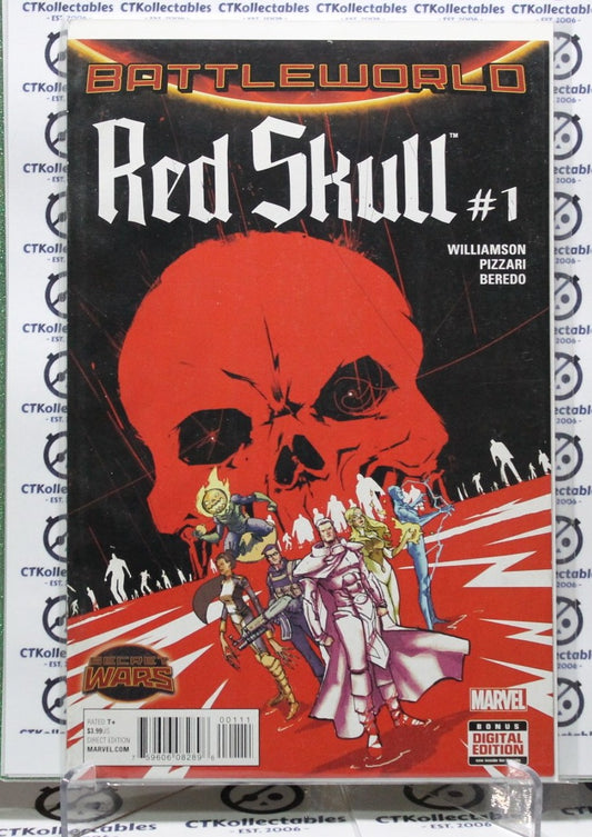 RED SKULL  # 1 BATTLEWORLD CAPTAIN AMERICA MARVEL  NM  COMIC BOOK 2015
