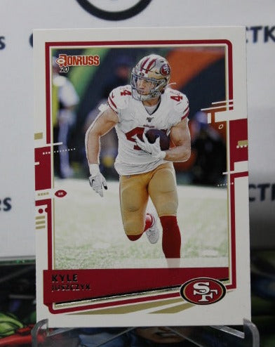 2020 PANINI DONRUSS KYLE JUSZCZYK # 17  NFL SAN FRANCISCO 49ERS GRIDIRON  CARD