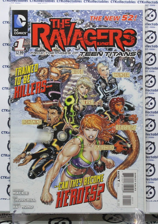 THE RAVAGERS # 1 NM DC COMICS COMIC BOOK  2012