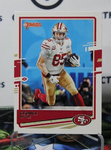 2020 PANINI DONRUSS GEORGE KITTLE # 11  NFL SAN FRANCISCO 49ERS GRIDIRON  CARD