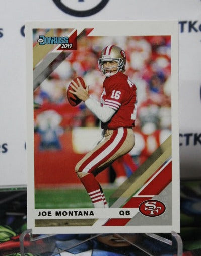 2019 PANINI DONRUSS JOE MONTANA # 226  NFL SAN FRANCISCO 49ERS GRIDIRON  CARD