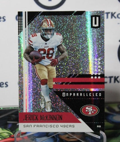 2018 PANINI UNPARALLELED JERICK McKINNON # 172  NFL SAN FRANCISCO 49ERS GRIDIRON  CARD