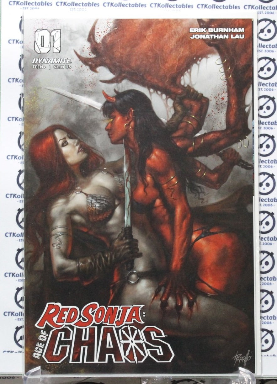 RED SONJA # 1 AGE OF CHAOS DYNAMITE COMICS VARIANT COVER NEW COMIC BOOK