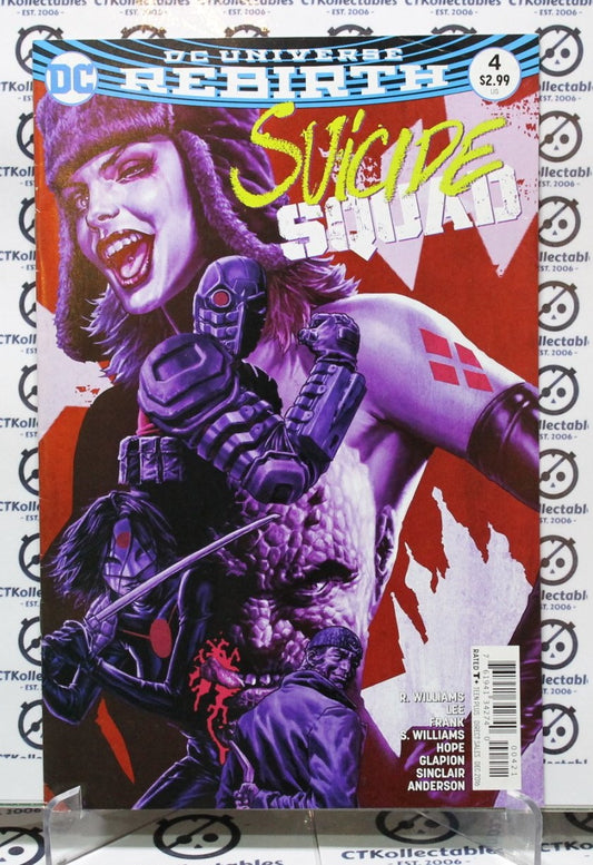 SUICIDE SQUAD # 4 REBIRTH VARIANT NM  DC UNIVERSE COMIC BOOK  2016