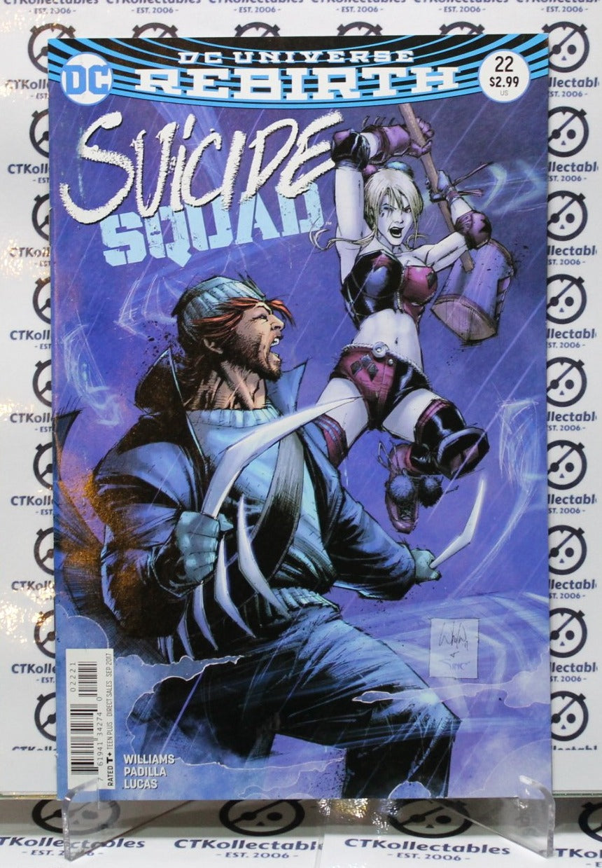 SUICIDE SQUAD # 22 REBIRTH VARIANT NM  DC UNIVERSE COMIC BOOK  2017