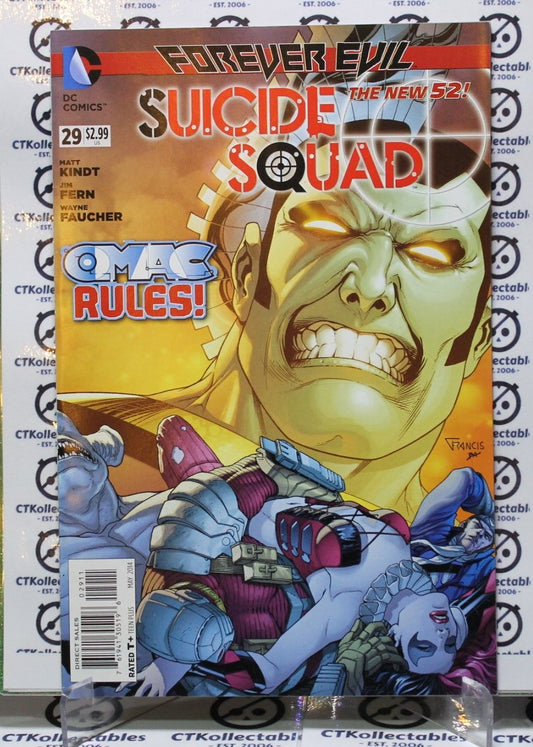 SUICIDE SQUAD # 29 OMAC RULES FOREVER EVIL NM  DC COMIC BOOK  2014