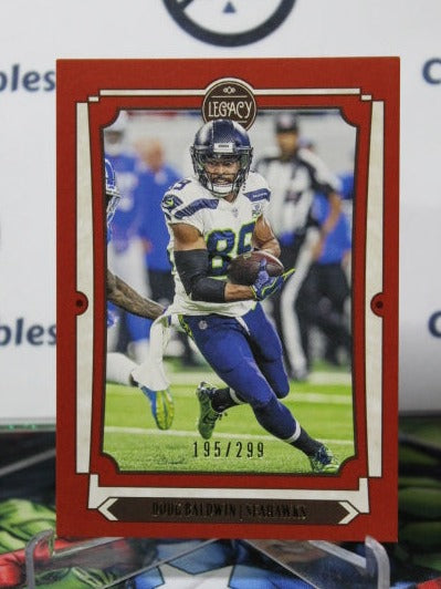 2019 LEGACY DOUG BALDWIN # 91 RED 195/299  NFL SEATTLE SEAHAWKS GRIDIRON  CARD