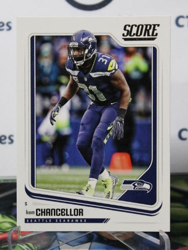 2018 SCORE HAM CHANCELLOR # 298 NFL SEATTLE SEAHAWKS GRIDIRON  CARD