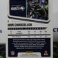 2018 SCORE HAM CHANCELLOR # 298 NFL SEATTLE SEAHAWKS GRIDIRON  CARD