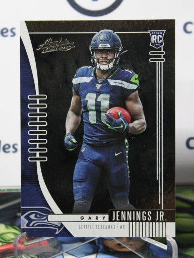 2019 ABSOLUTE GARY JENNINGS JR.  # 118 ROOKIE  NFL SEATTLE SEAHAWKS GRIDIRON  CARD