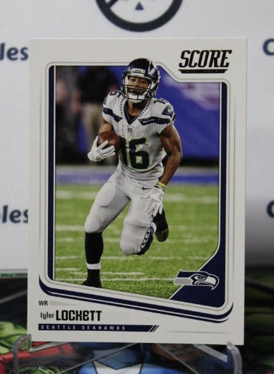 2018 PANINI SCORE TYLER LOCKETT  # 293  NFL SEATTLE SEAHAWKS GRIDIRON  CARD