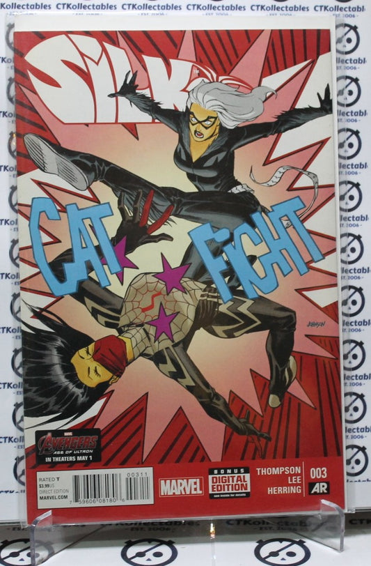 SILK # 003 CAT FIGHT  MARVEL COMICS NM 2016