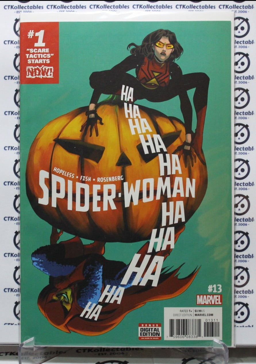 SPIDER-WOMAN # 13 MARVEL COMICS NM 2017