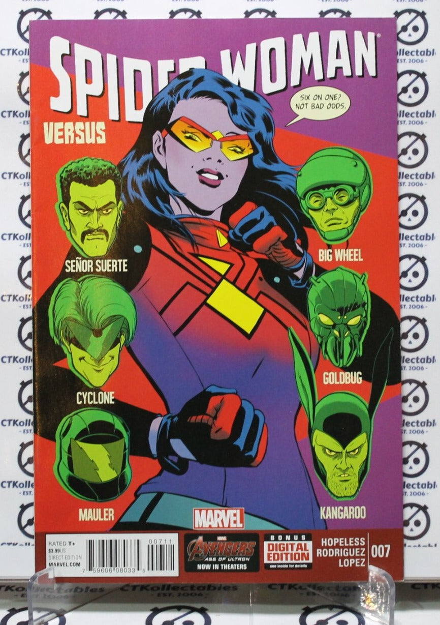 SPIDER-WOMAN # 007 MARVEL COMICS NM 2015