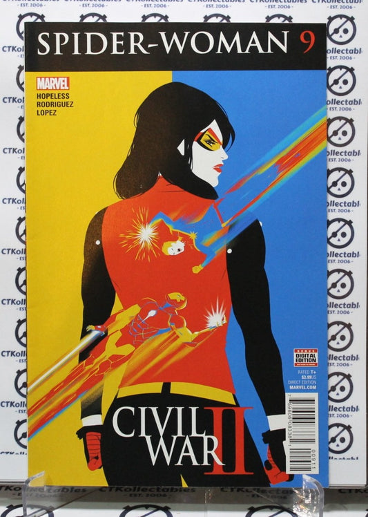 SPIDER-WOMAN # 9 CIVIL WAR II MARVEL COMICS NM 2016