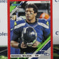 2019 PANINI DONRUSS RUSSELL WILSON # 227 PRESS PROOF RED  NFL SEATTLE SEAHAWKS GRIDIRON  CARD