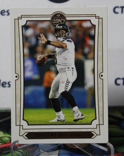 2019 PANINI LEGACY RUSSELL WILSON # 90  NFL SEATTLE SEAHAWKS GRIDIRON  CARD