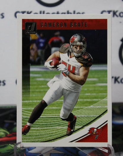 2018 PANINI DONRUSS CAMERON BRATE # 269 NFL TAMPA BAY BUCCANEERS GRIDIRON  CARD