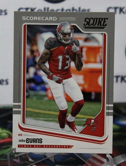 2018 PANINI SCORE MIKE EVANS  # 303 NFL TAMPA BAY BUCCANEERS GRIDIRON  CARD