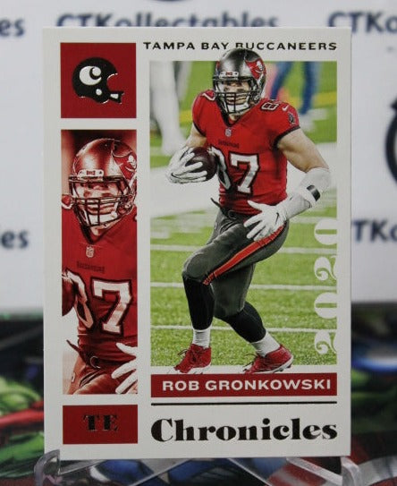 2020 PANINI CHRONICLES ROB GRONKOWSKI # 93 NFL TAMPA BAY BUCCANEERS GRIDIRON  CARD