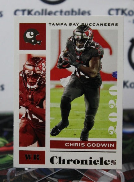 2020 PANINI CHRONICLES CHRIS GODWIN # 91 NFL TAMPA BAY BUCCANEERS GRIDIRON  CARD