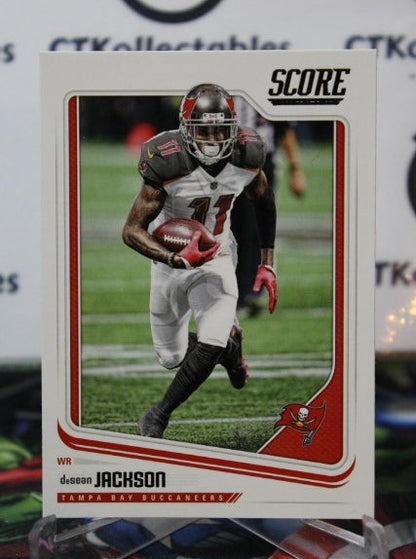 2018 PANINI SCORE DeSEAN JACKSON # 305 NFL TAMPA BAY BUCCANEERS GRIDIRON  CARD