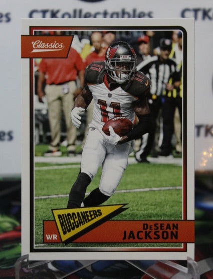 2018 PANINI CLASSICS DeSEAN JACKSON # 93 NFL TAMPA BAY BUCCANEERS GRIDIRON  CARD