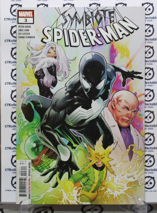 SYMBIOTE SPIDER-MAN # 3 VARIANT  MARVEL COMICS NM 2019