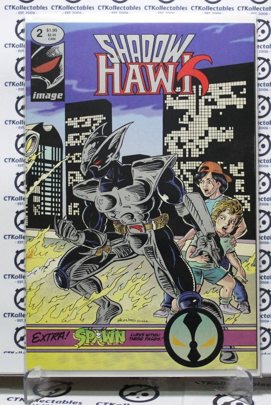 SHADOW HAWK # 2 NM / VF IMAGE COLLECTABLE COMIC BOOK (SPAWN) 1992