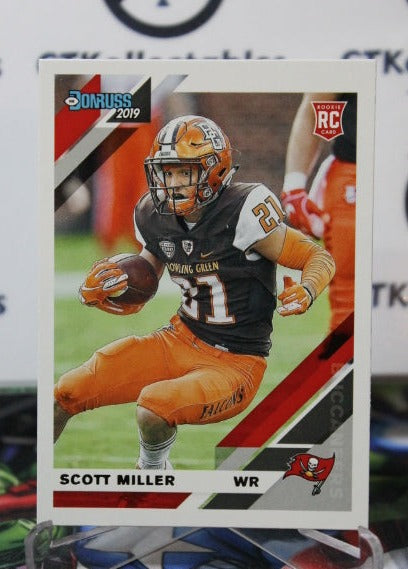 2019 PANINI DONRUSS SCOTT MILLER # 300 ROOKIE NFL TAMPA BAY BUCCANEERS GRIDIRON  CARD