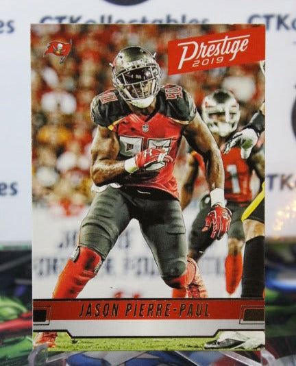 2019 PANINI PRESTIGE JASON PIERRE-PAUL # 29 NFL TAMPA BAY BUCCANEERS GRIDIRON  CARD