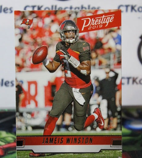 2019 PANINI PRESTIGE JAMEIS WINSTON # 44 NFL TAMPA BAY BUCCANEERS GRIDIRON  CARD