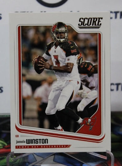 2018 PANINI SCORE JAMEIS WINSTON # 301 NFL TAMPA BAY BUCCANEERS GRIDIRON  CARD