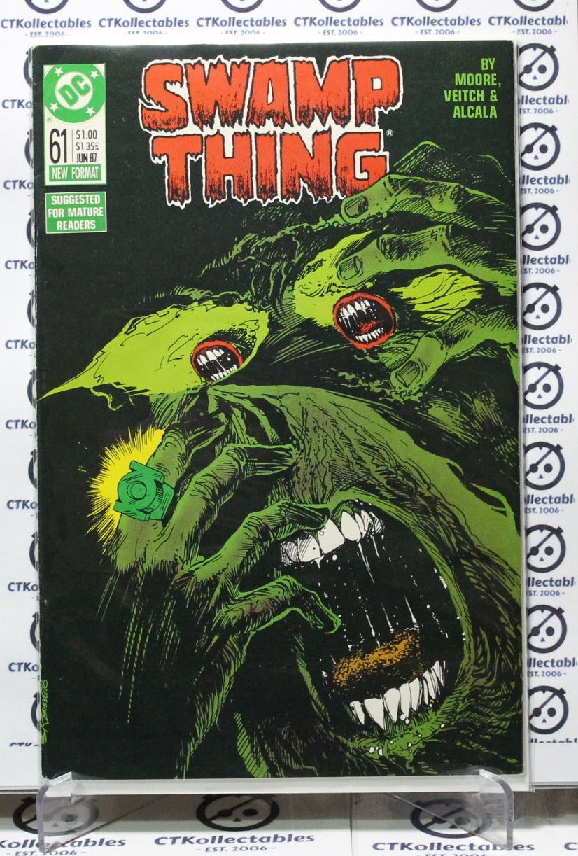 SWAMP THING # 61 VF+ MATURE READERS DC COMICS 1987