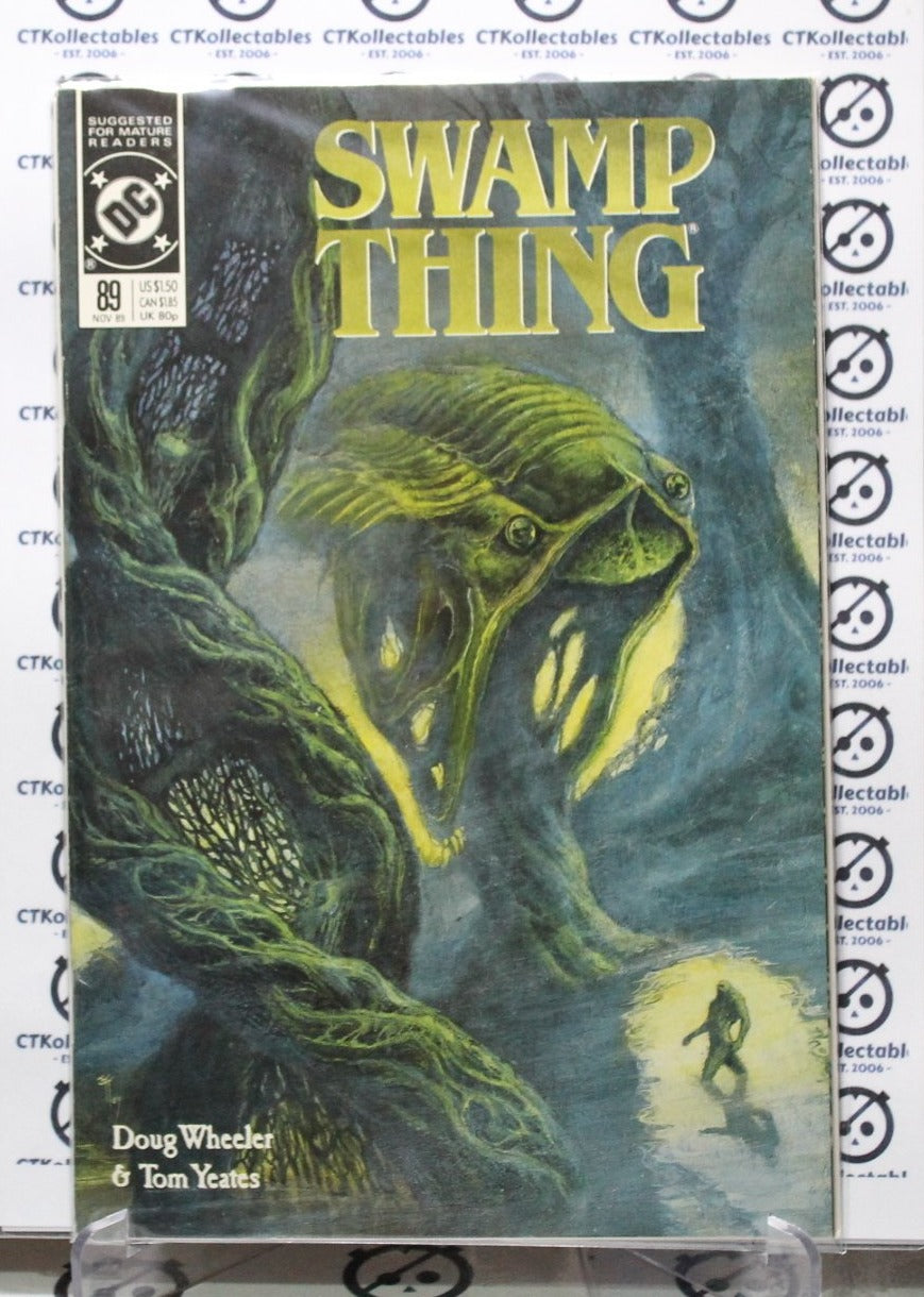 SWAMP THING # 89 VF MATURE READERS DC COMICS 1989