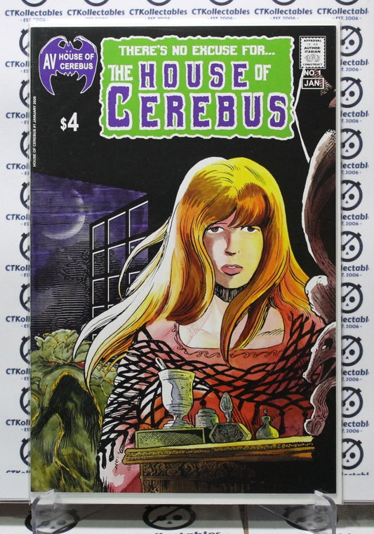 THE HOUSE OF CEREBUS # 1 NM MATURE READERS  COMICS SWAMP THING  HOMAGE COVER 2020