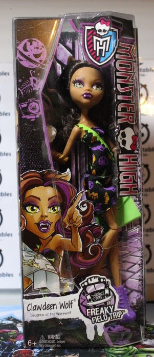 Clawdeen Wolf Freaky Field Trip Daughter of the Werewolf Monster High Doll 2014
