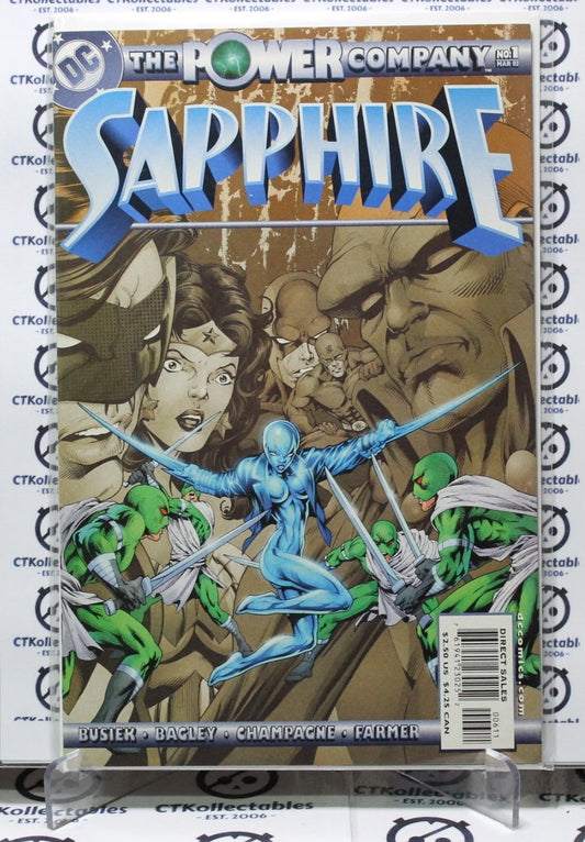 SAPPHIRE # 1 THE POWER COMPANY DC COLLECTABLE COMIC BOOK NM  2002