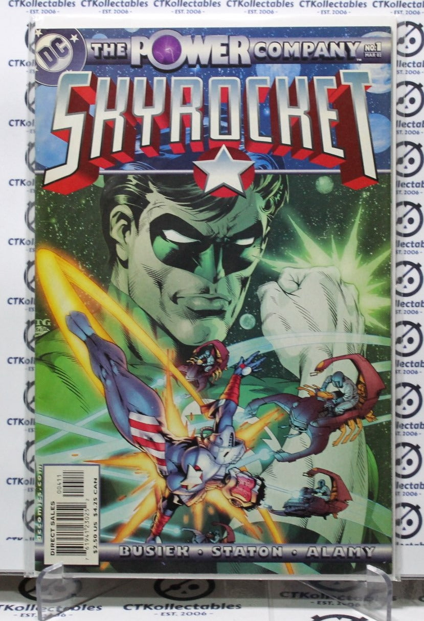 SKYROCKET # 1 THE POWER COMPANY DC COLLECTABLE COMIC BOOK NM  2002